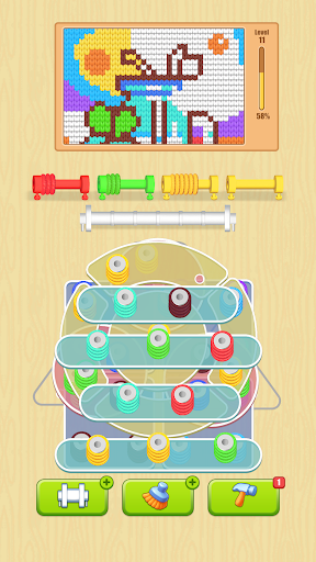 Knit Sort: Yarn Puzzle ekran görüntüsü