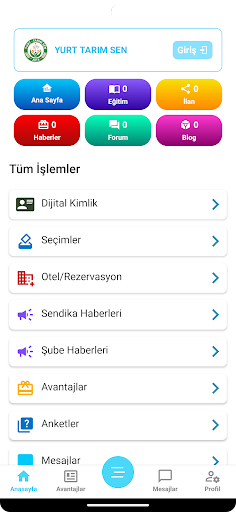 Yurt Tarım Sen ekran görüntüsü