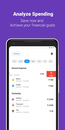 Expense Manager ekran görüntüsü