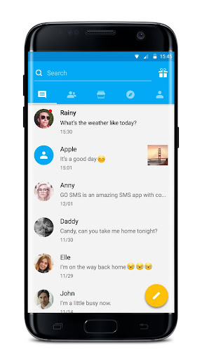 GO SMS Pro - Temalar, Emojiler ekran görüntüsü