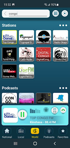 Radio Congo AM et FM en Direct ekran görüntüsü