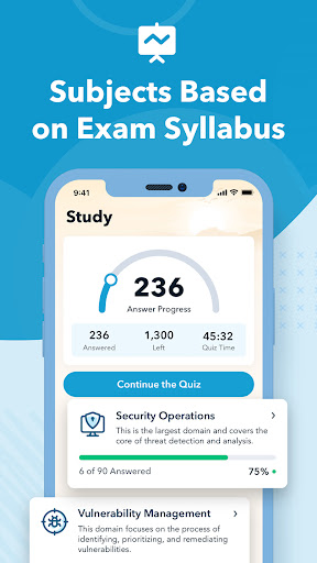 CompTIA CySA+ Exam Prep 2026 ekran görüntüsü