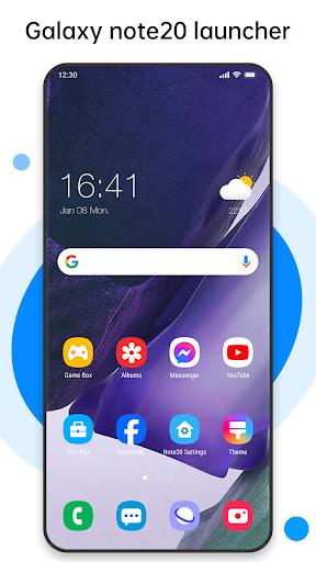 Perfect Galaxy Note20 Launcher ekran görüntüsü