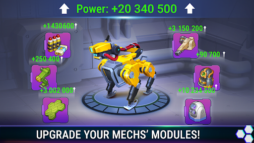 Mech Heroes ekran görüntüsü