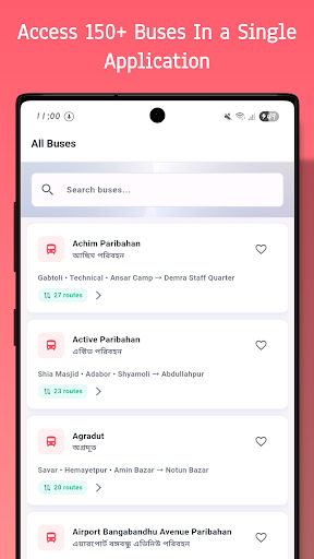 Bd Bus Route ekran görüntüsü