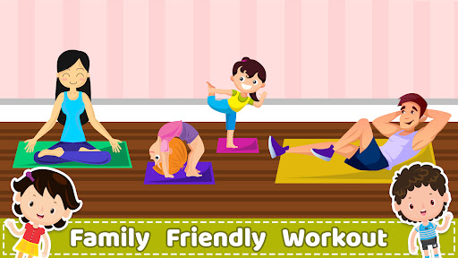 Çocuklar ve fitness için Yoga ekran görüntüsü