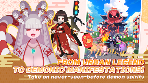 Ayakashi Rise: AFK Demon Hunt ekran görüntüsü