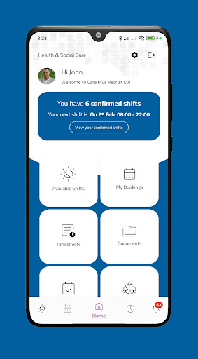 Care Plus Recruit App ekran görüntüsü