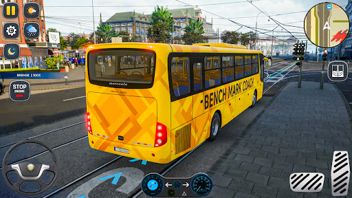 US Bus Game Sim Coach Driving ekran görüntüsü