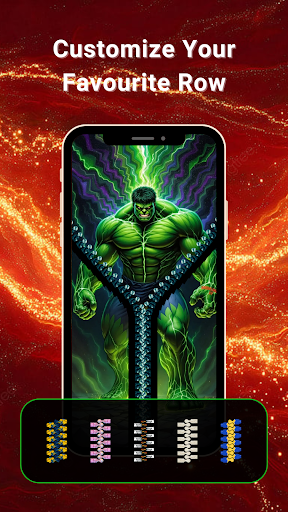 Zipper Lock Screen - Zip Style ekran görüntüsü