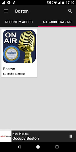 Boston Radio Stations -  USA ekran görüntüsü