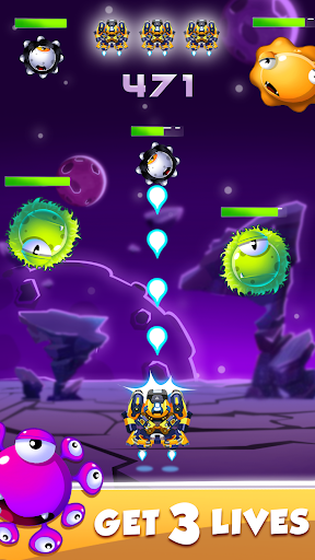Droid O - Space Shooter Games ekran görüntüsü