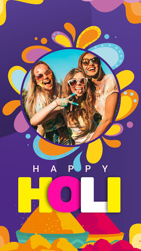 Holi Photo Editor & Frames ekran görüntüsü