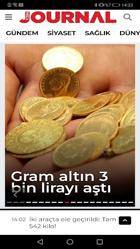 Yeni Journal ekran görüntüsü