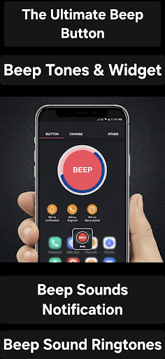 Beep Button: Notification Tone ekran görüntüsü