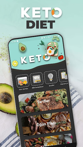 Keto Tarifleri: Keto Diyeti ekran görüntüsü