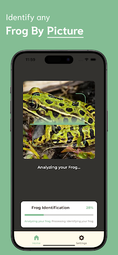 Frog Identifier ekran görüntüsü