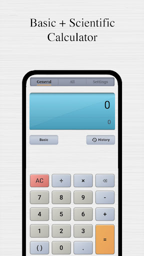 MegaCalc-Scientific Calculator ekran görüntüsü