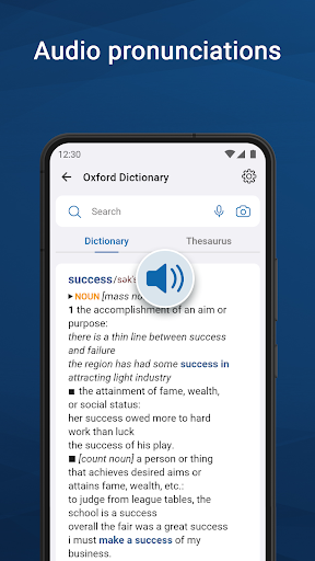 Oxford Dictionary & Thesaurus ekran görüntüsü