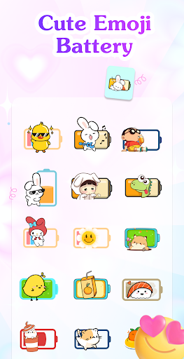 Emoji Battery Widget Customize ekran görüntüsü