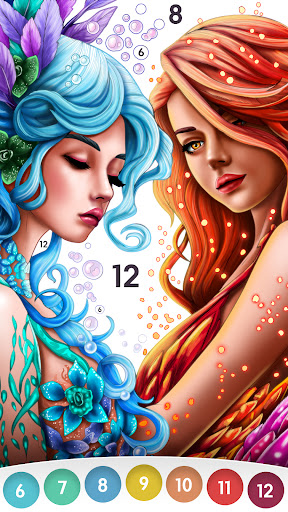 Color By Number For Adults ekran görüntüsü