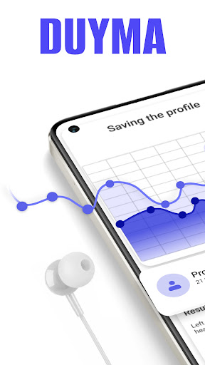 Hearing test, Audiogram ekran görüntüsü