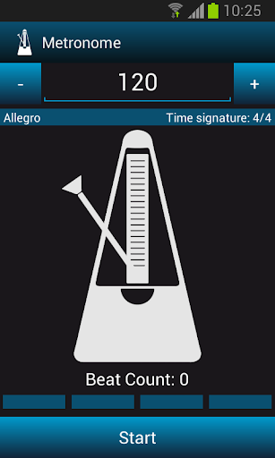 Mobile Studio Metronome ekran görüntüsü