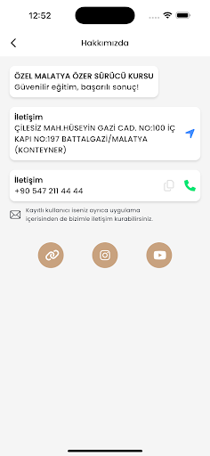 Özel Özer Malatya Sürücü Kursu ekran görüntüsü
