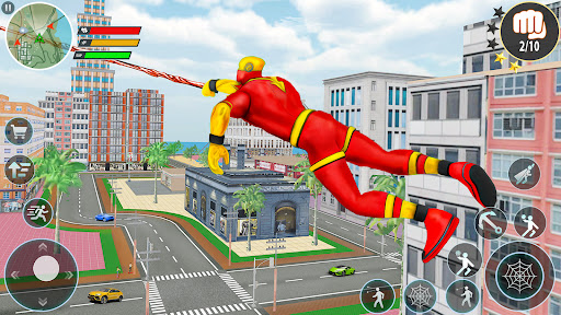Rope Hero Spider City 3D ekran görüntüsü
