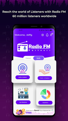 Radio FM Partners ekran görüntüsü