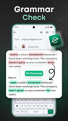Ai Keyboard - Grammar Check ekran görüntüsü
