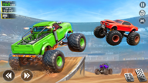 Mega Ramp Monster Truck Stunts ekran görüntüsü