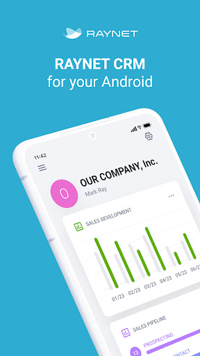 RAYNET CRM ekran görüntüsü