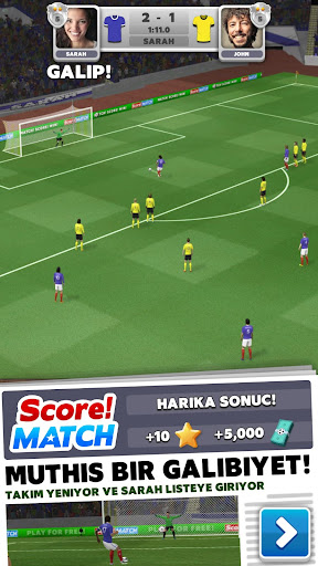 Score! Match - PvP Futbol ekran görüntüsü