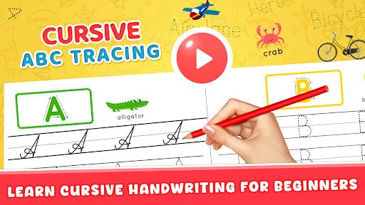Cursive Writing Learn to Write ekran görüntüsü