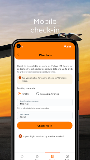 Firefly Airlines ekran görüntüsü