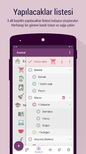 Time Planner: Takvim, Görevler ekran görüntüsü