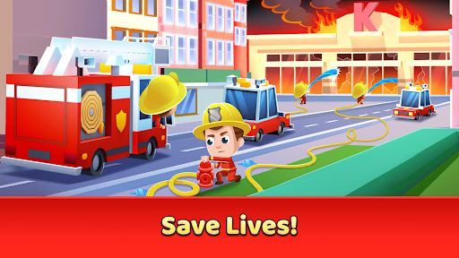 Idle Firefighter Tycoon ekran görüntüsü