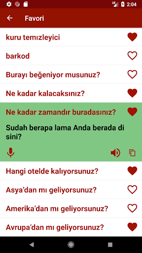 Endonezyaca öğrenin ekran görüntüsü