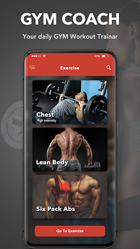 Gym Coach : Gym Workout & Fitn ekran görüntüsü