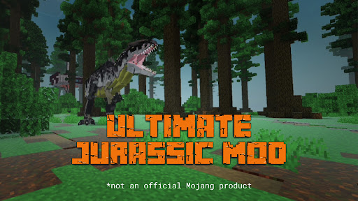 Dinosaur Mod for Minecraft PE ekran görüntüsü