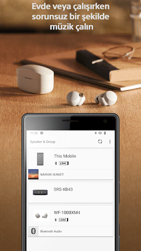 Sony | Music Center ekran görüntüsü