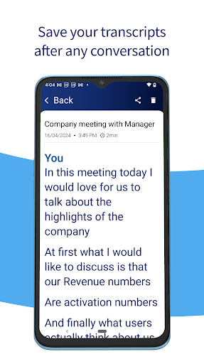 Ava: Transcribe Voice to Text ekran görüntüsü