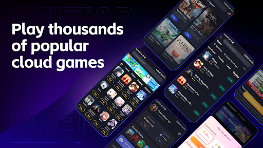 OneTap - Play Cloud Games ekran görüntüsü