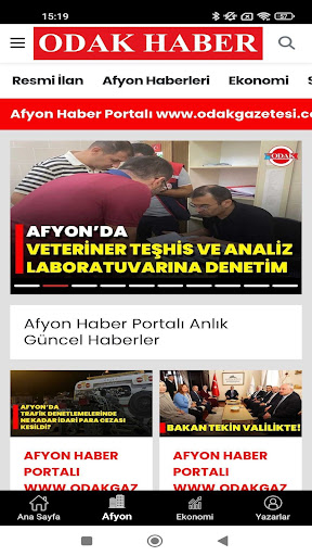 Odak Gazetesi ekran görüntüsü