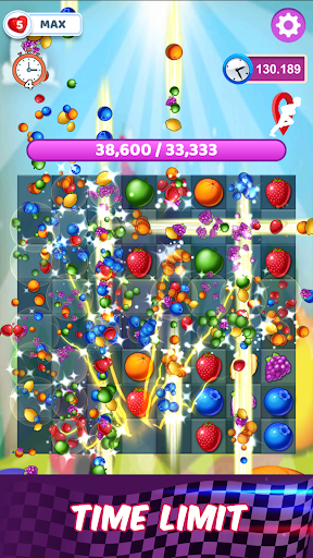 Fruit Match Sprint ekran görüntüsü