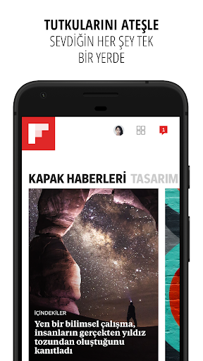 Flipboard ekran görüntüsü