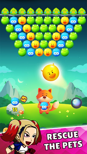 Bubble Shooter: Pop Pet Rescue ekran görüntüsü