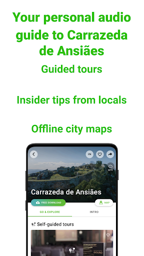 Carrazeda de Ansiães Guide ekran görüntüsü