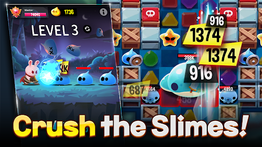 Anipang Matchlike (Puzzle RPG) ekran görüntüsü